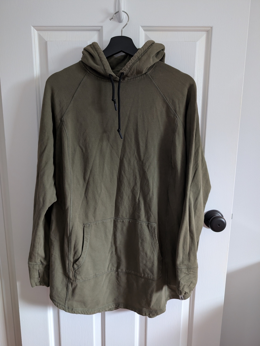 Torrid Active Women's Olive Hooded Cotton Blend Pullover Size 1X